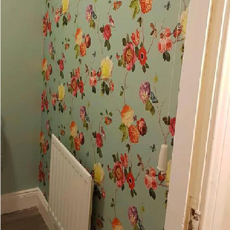 wallpapering